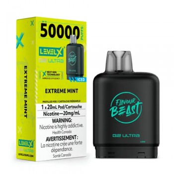 Level X Ultra Extreme Mint Iced 50k 20mg